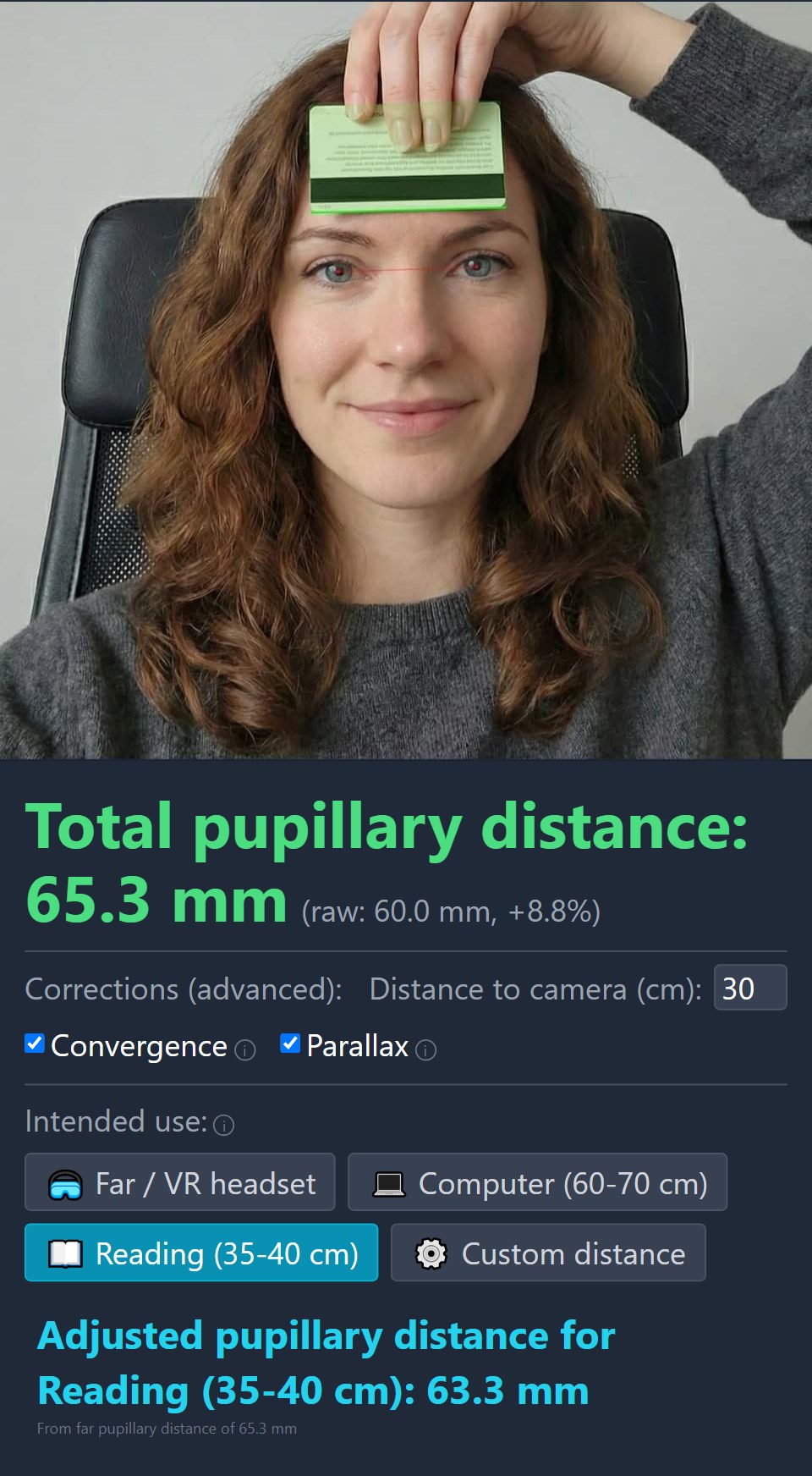 Precise PD Measurement Result